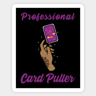 Professional Card Puller Sticker